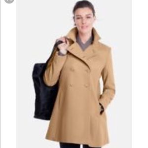 Isabell and Oliver maternity pea coat.